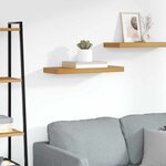 vidaXL Étagère Murale Marron 50 x 23 x 4 cm Bois d'ingénierie