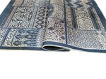 Tapis de salon CORDOUE 80 x 150 cm - Bleu