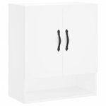 vidaXL Armoire murale blanc 60x31x70 cm bois d'ingénierie