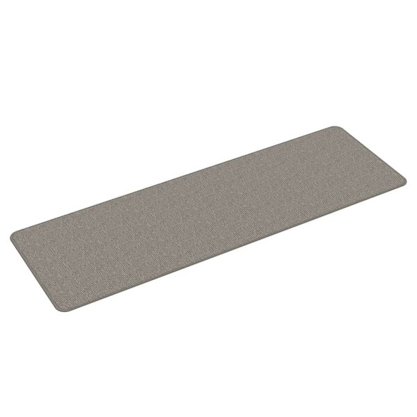 vidaXL Tapis de couloir aspect sisal argenté 50x150 cm