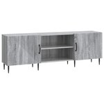 vidaXL Meuble TV Sonoma gris 150 x 31 x 50 cm Bois d'ingénierie