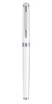 WATERMAN Hemisphere stylo plume, blanc brillant, plume fine, attributs palladium, écrin
