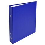 Classeur rembordé prolypropylène 2 anneaux 30mm - A5 - Bleu x 20 EXACOMPTA