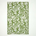 Tapis extérieur terrasse réversible - Tapis de jardin imperméable et résistant UV - Zena - Vert - 150x240 cm - HOMESCAPES