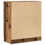 vidaXL Buffet vieux bois 60x30x70 cm bois d'ingénierie