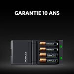 Duracell chargeur de piles hi-speed 15 min cef27