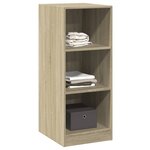 vidaXL Garde-robe chêne sonoma 48x41x102 cm bois d'ingénierie