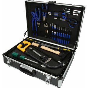 Brilliant tools mallette d'outils universels 143 pièces acier