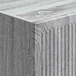 vidaXL Ensemble de Meubles 2 Pièces Sonoma gris 34 5 x 33 x 90 cm