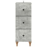 vidaXL Armoire à tiroirs 33 x 34 5 x 90 cm Bois d'ingénierie