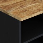 vidaXL Meuble TV 80x33x46 cm bois de manguier et d'ingénierie