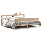 vidaXL Cadre de lit sans matelas 180x200 cm bois massif de pin