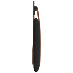 vidaXL Tête de lit suspendue Noir PU antique