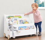 Pinolino bibliothèque pour enfants lasse blanc avec roues