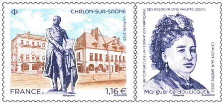 96ème Congrès de la Fédération des Associations Philatéliques - Chalon-sur-Saône - Lettre verte - Lettre verte