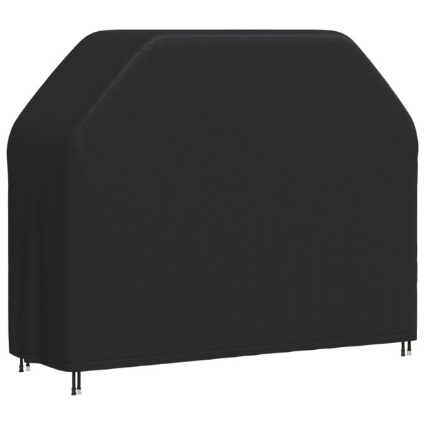 vidaXL Housse de barbecue 162x61x122 cm noir oxford 420D