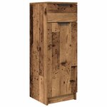 vidaXL Ensemble de mobilier de salle de bain 3 Pièces Bois ancien