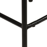 vidaXL Chaises de bar lot de 4 bois de récupération solide