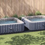 vidaXL Tapis de piscine Noir 820 x 420 x 0 1 cm Tissu non tissé