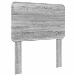 vidaXL Tête de lit Gris Sonoma 90 cm Bois d'ingénierie