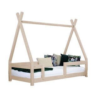 Lit cabane enfant NAKANA 120 x 190 beige