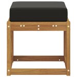 vidaXL Banc de jardin Bois d'Acacia Massif Naturel