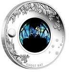 Pièce de monnaie 1 Dollar Australie 2015 1 once argent BE – Chauve-souris fantôme