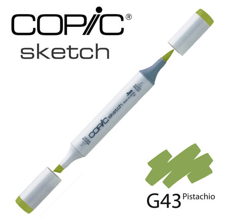 Marqueur à l'alcool Copic Sketch G43 Pistachio