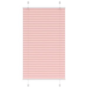 vidaXL Store plissé rose 75x150 cm largeur du tissu 74 4 cm polyester