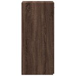 vidaXL Buffet chêne marron 45x42 5x93 cm bois d'ingénierie