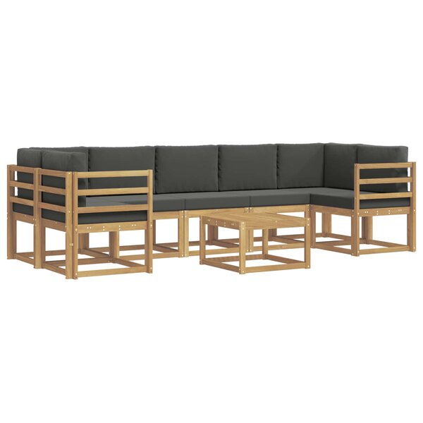 vidaXL Ensemble de canapés d'extérieur 6 pc