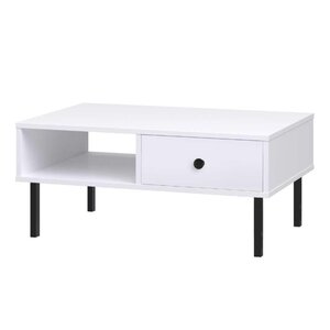 Table basse Venus blanche loft