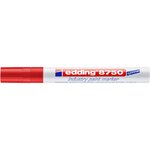 Marqueur Peinture 8750 Spécial Industrie Rouge 2-4 mm EDDING