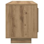 vidaXL Meuble TV Chêne artisanal 102 x 35 x 45 cm Bois d'ingénierie