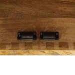 vidaXL Meuble TV 90x30x40 cm Bois de manguier massif