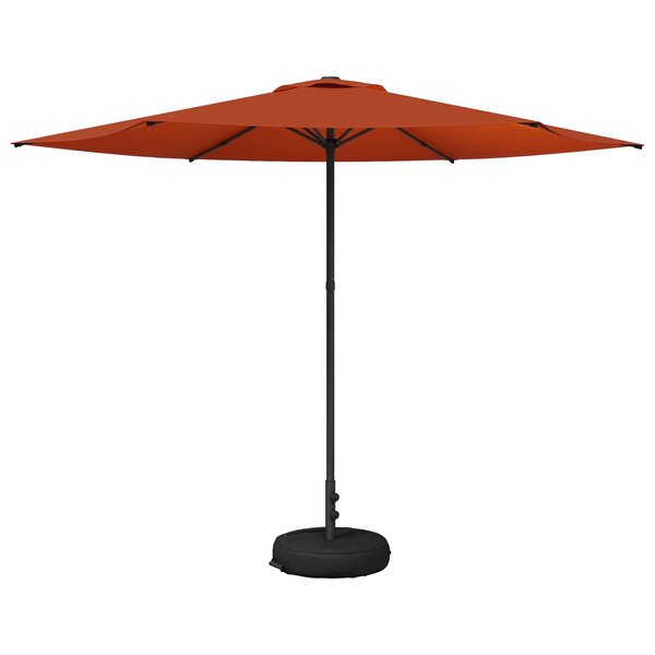 vidaXL Parasol de jardin avec base 300 x 300 cm Polyester
