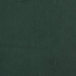 vidaXL Cadre de lit sans matelas vert foncé 120x200 cm velours
