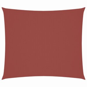 vidaXL Voile de parasol tissu oxford rectangulaire 2x2 5 m terre cuite