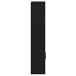 vidaXL Bibliothèque chêne noir 60x24x120 cm bois d'ingénierie