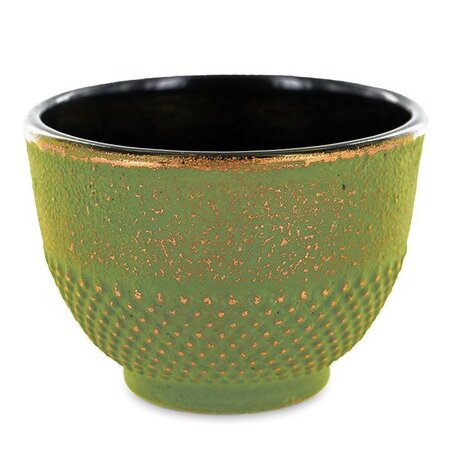 Tasse en fonte vert et bronze - 0 15 L
