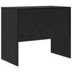 vidaXL Bureau Chêne noir 90 x 50 x 76 cm Bois d'ingénierie