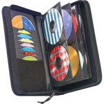 Housse etui de rangement Nylon 64 CD/DVD Noir CASE LOGIC
