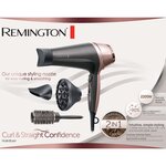 Remington sèche-cheveux curl and straight confidence d5706 2200 w