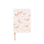 Carnet de Notes A5 Office Chic - Plusieurs Motifs - Fleurs Taupe - Draeger