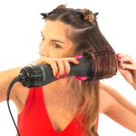 Revlon sèche-cheveux et volumateur une étape rev-011 800 w rose