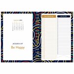 Agenda Semainier 2024-2025 13x18 Cm - Floral - Draeger paris
