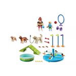 PLAYMOBIL 71745 - My Life Aire de jeux pour chiens