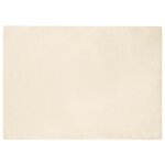 vidaXL Tapis en Fourrure Synthétique de Lapin Crème 200 x 280 cm