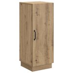 vidaXL Buffet Chêne artisanal 33 x 34 5 x 87 cm Bois d'ingénierie