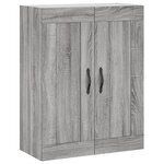 vidaXL Armoire murale sonoma gris 69 5x34x90 cm bois d'ingénierie